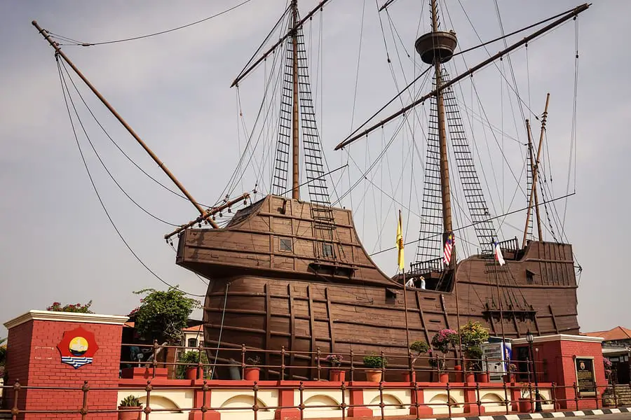 Flor de la Mar Maritime Museum - Melaka travel place