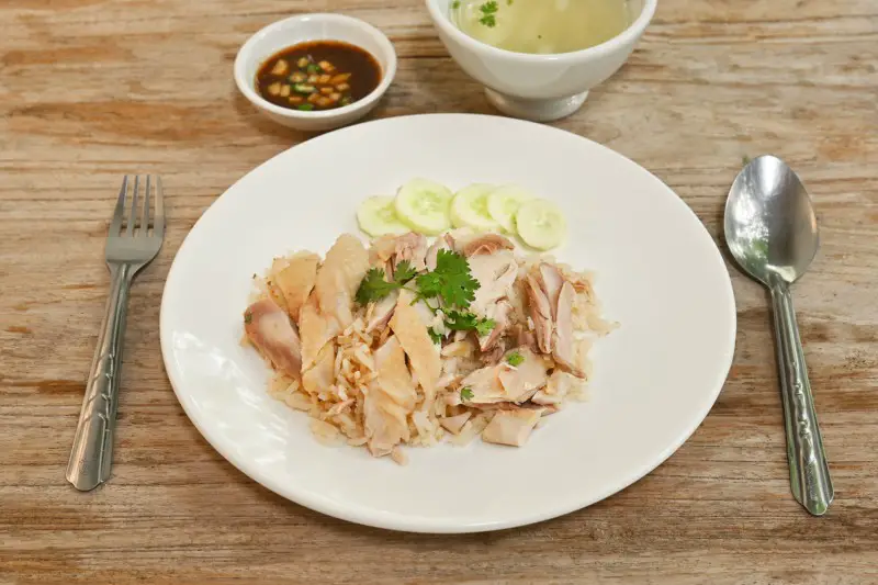 Hainanese Chicken Rice