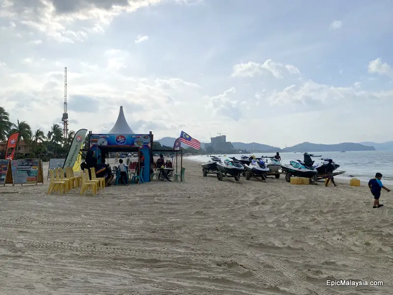 Jet ski hire and tours on Pantai Cenang