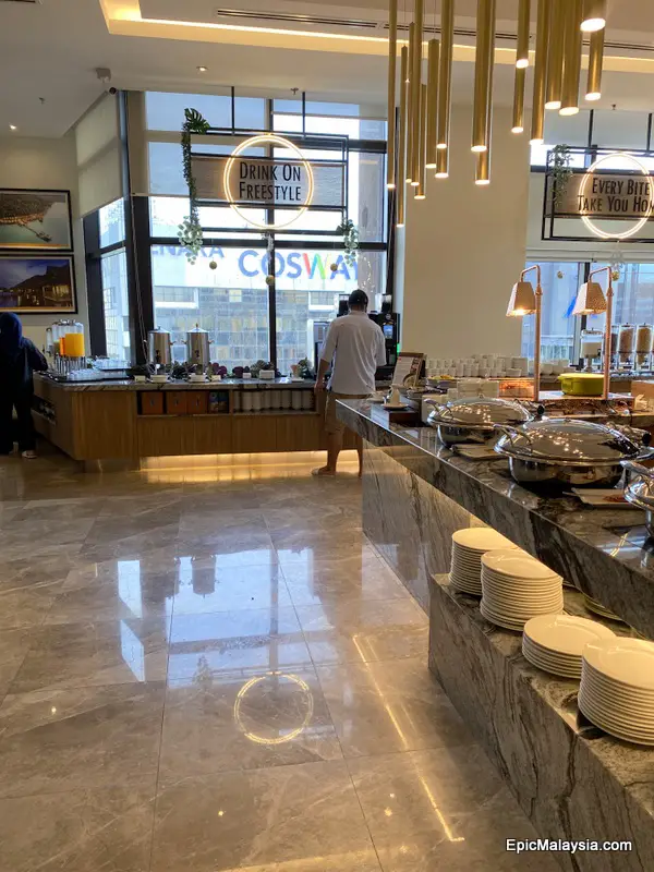 Berjaya Times Square hotel breakfast
