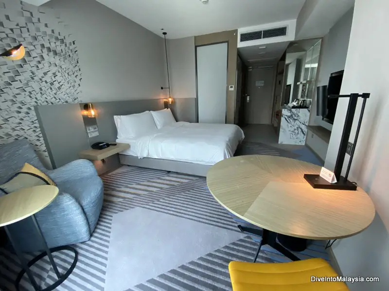 My standard room from the window jb holiday inn