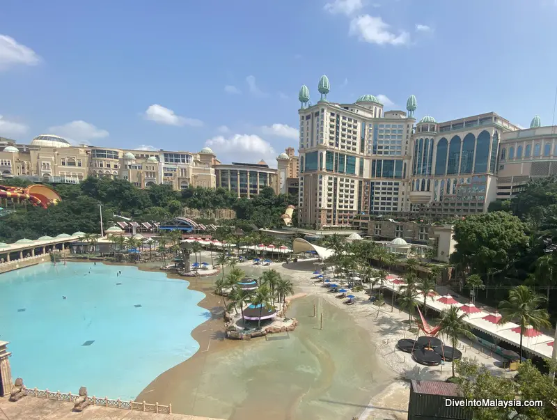 Sunway Lagoon surf beach