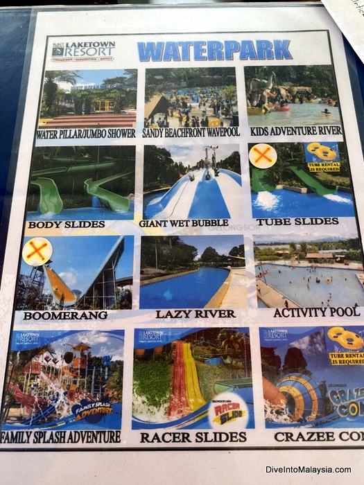 Bukit Merah Laketown Waterpark attractions