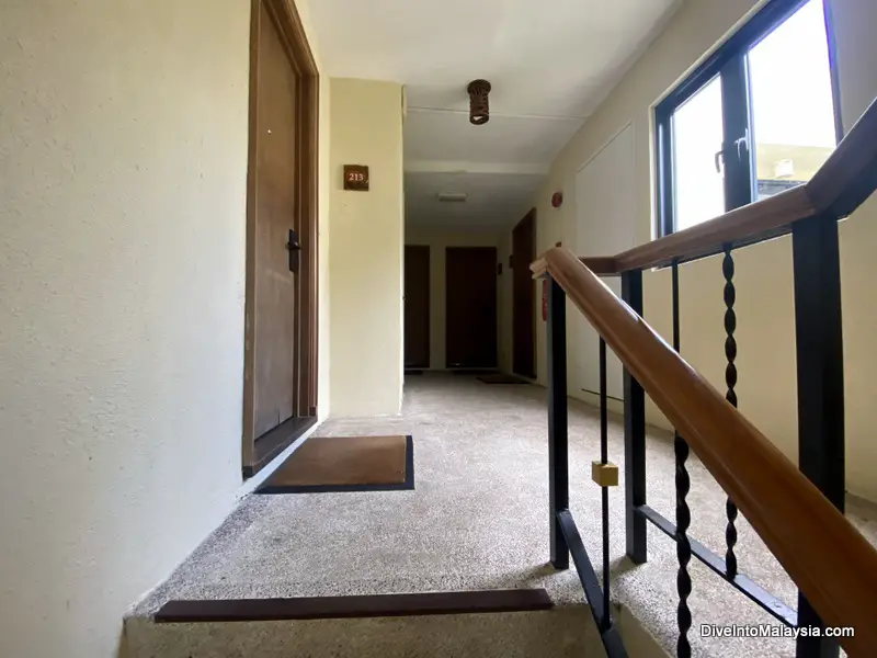 Entry way upstairs in Tanjung Rhu Resort