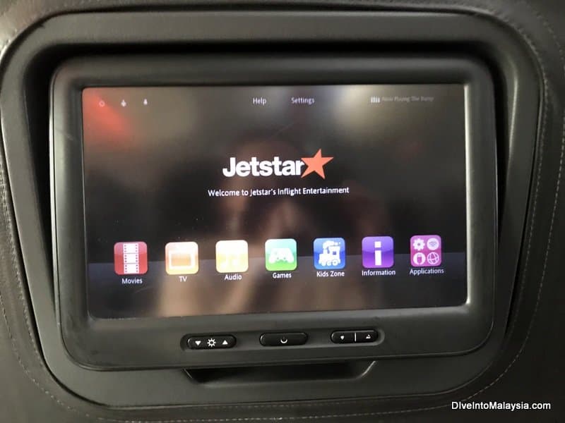 The inflight entertainment