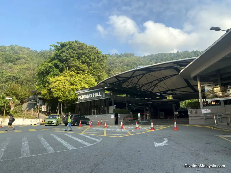 Penang Hill Funicular Station