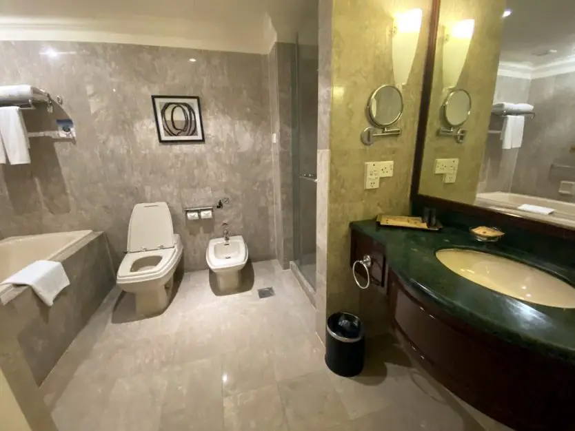 Berjaya Times Square Two bedroom suite kids bathroom