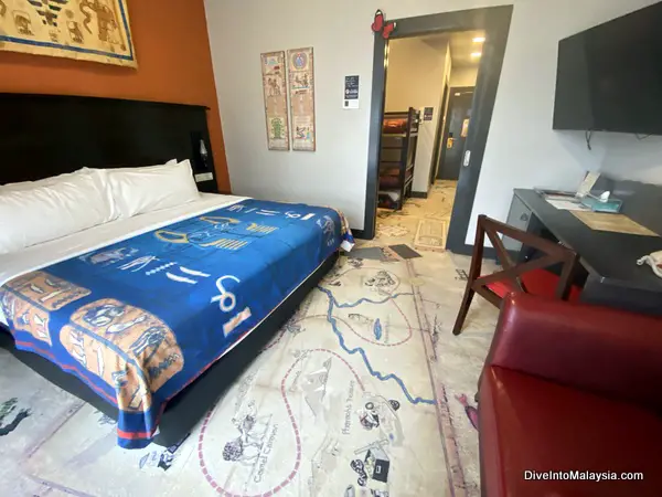 Legoland Hotel Malaysia Adventure themed room Main bedroom