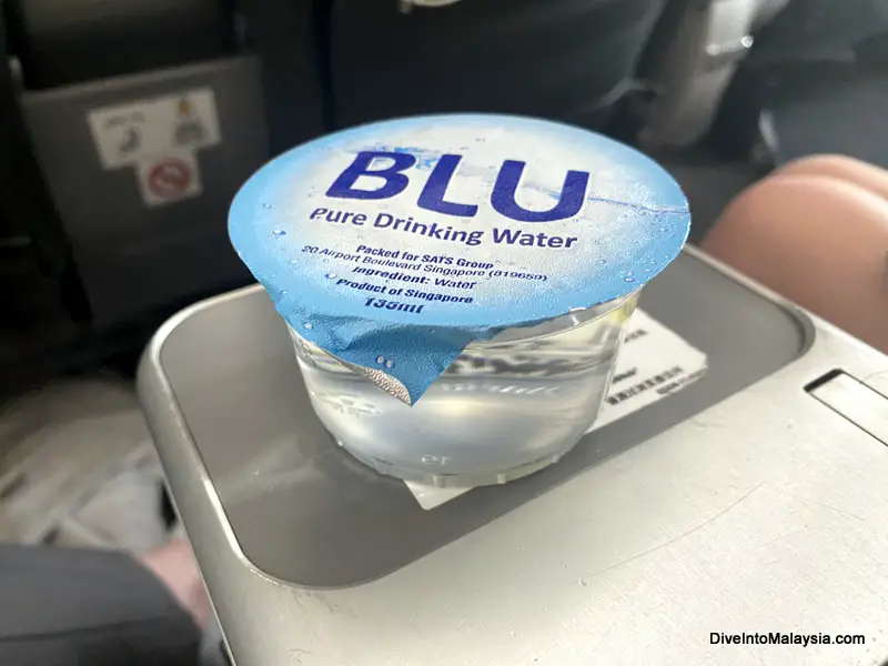 ScootPlus welcome drink - water only