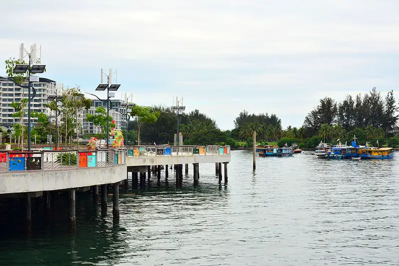 Kota Kinabalu jetty area