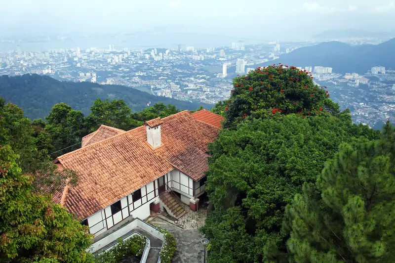 A Penang Hill bungalow