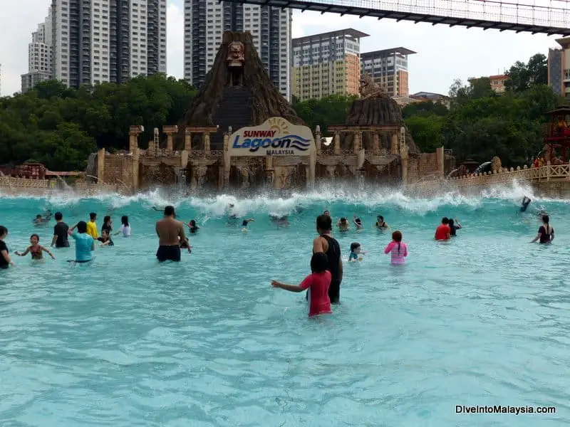 Sunway Lagoon Water Park rides