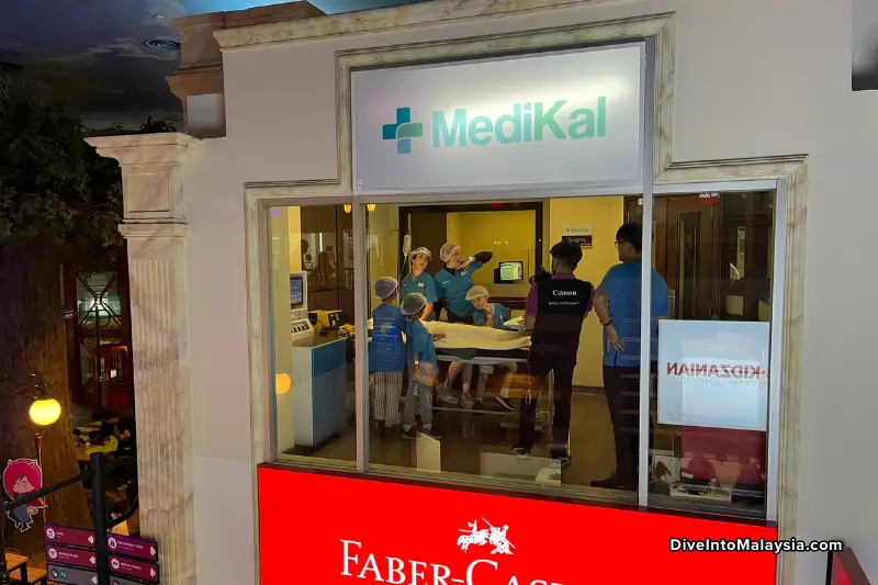 KidZania Kuala Lumpur Emergency room